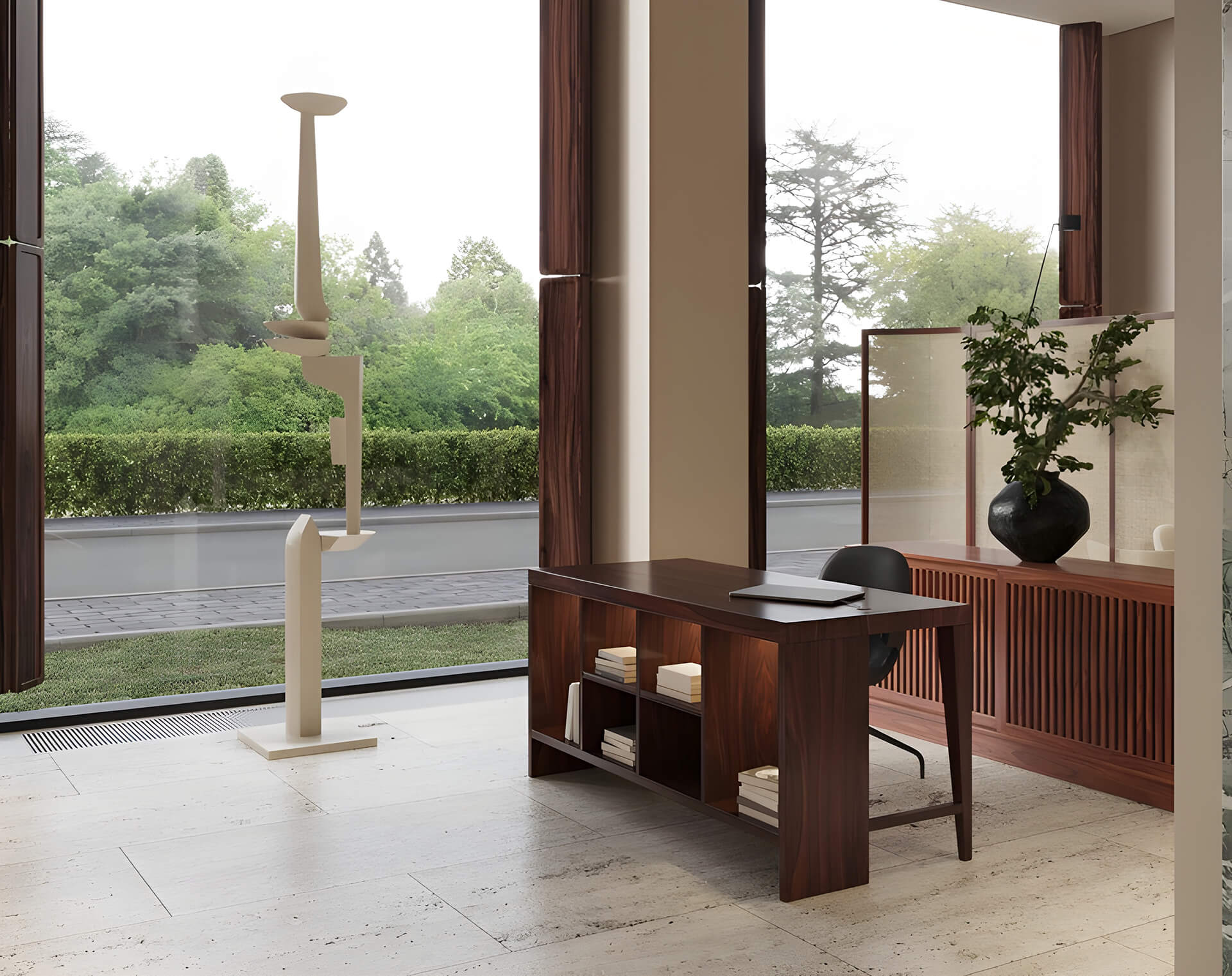 Лобби и входная группа жилого комплекса